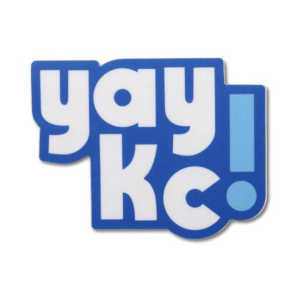 Ampersand Design Studio Yay KC! Sticker Made in KC