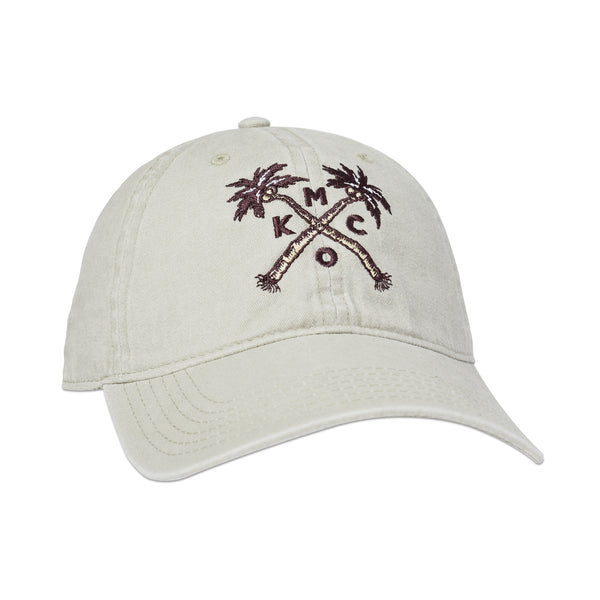 The Bunker KCMO Palms Dad Hat - Stone