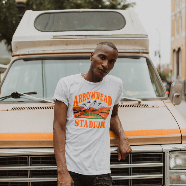 Charlie Hustle Arrowhead Stadium Flyover Tee