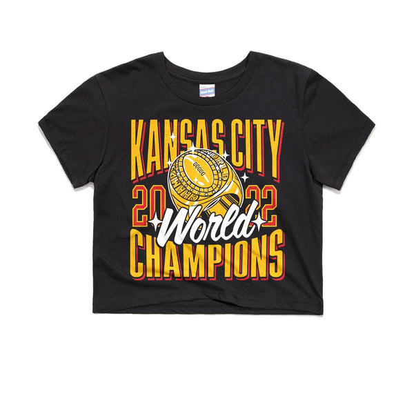 Charlie Hustle Kansas City Chiefs World Champs Crewneck