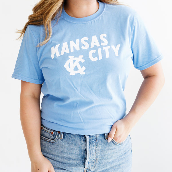 Blue Kansas City Chiefs T-Shirt Unique Kansas City Chiefs Gifts