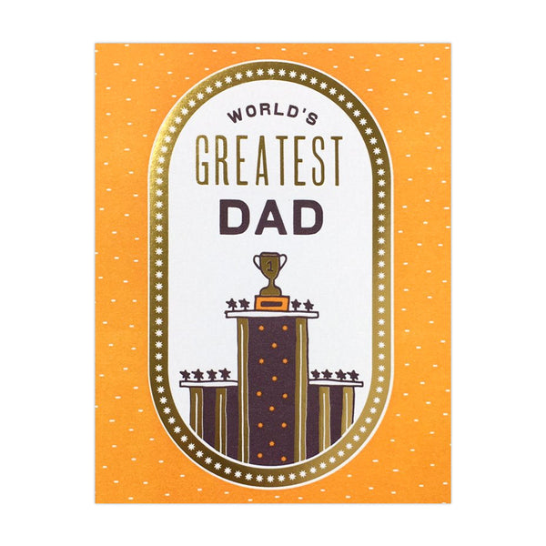 Hammerpress World's Greatest Dad Card