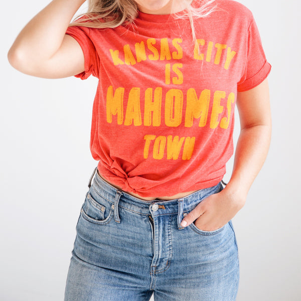 Hometown Anthem Kansas City Is Mahomes Town Tee Xs / Red