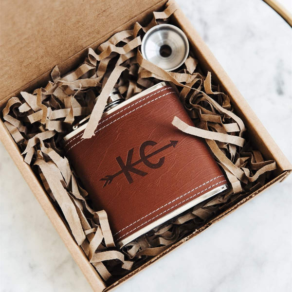 KC Labyrinth Arrow Flask – Made in KC