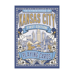 KC Labyrinth Neighborhoods of Kansas City Playing Cards