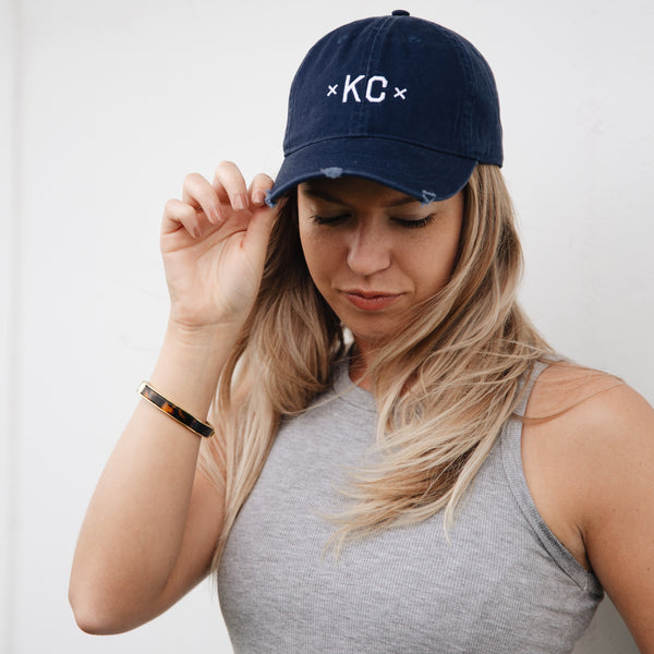 MADE MOBB KC Dad Hat - Black Denim – Made in KC