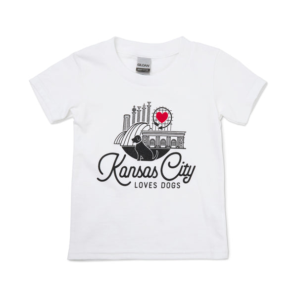 Mission Driven Goods Kansas City Loves Dogs Kids Tee