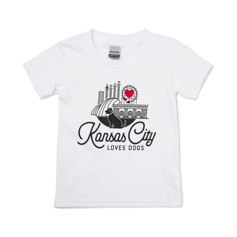Mission Driven Goods Kansas City Loves Dogs Kids Tee