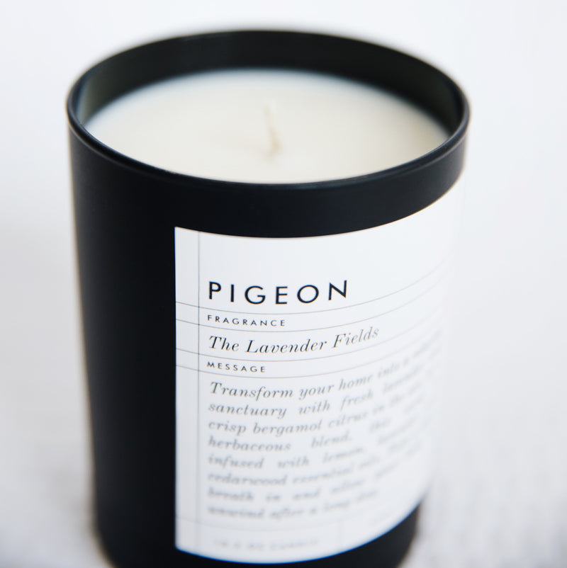 Pigeon Candles The Lavender Fields