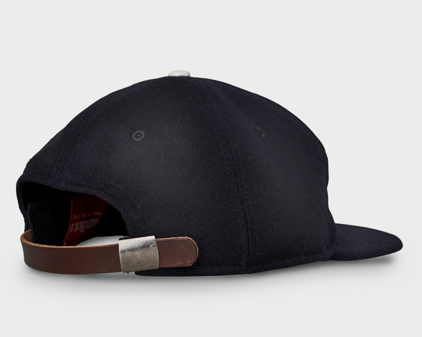 Light Heather Grey Vintage Flatbill Hat - Black KC – Sandlot Goods