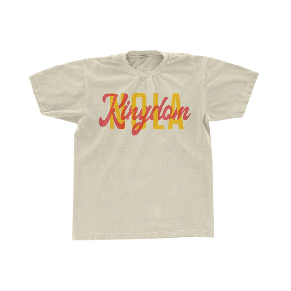 Kingdom Nola Script Tee, Sandlot Goods