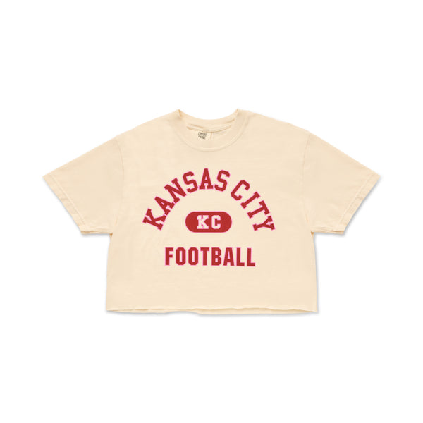 1KC Football Locker Crop Tee