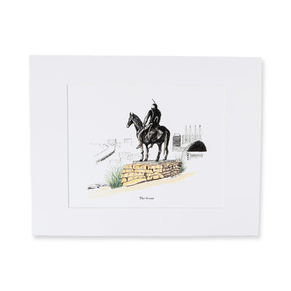 The Scout Print, Jerry Ratway