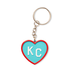 KC Heart, Kansas City Women's Soccer, Keychain, 3DHQ