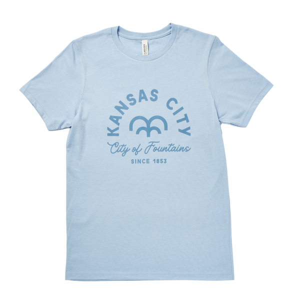 City of Fountains Tee, KC Handmade Goods