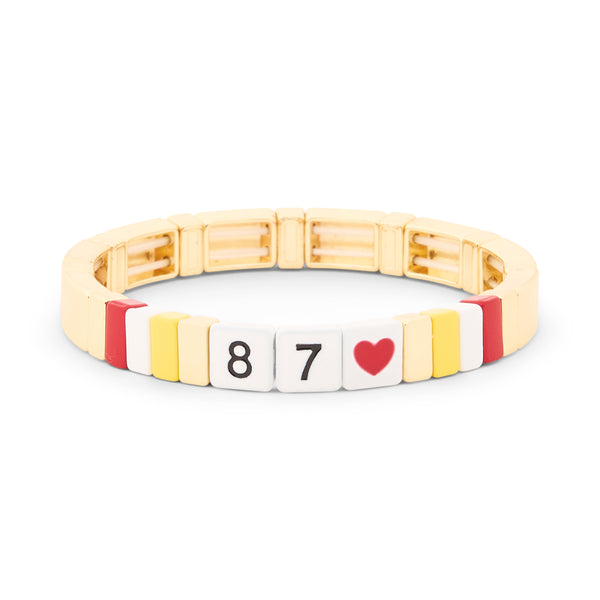 Hart & Lux Game Day Tile Bracelets