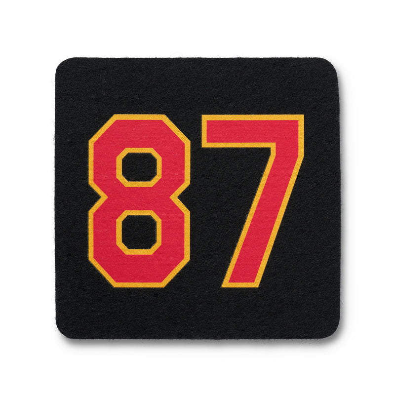 Sandlot Chiefs Wool Coaster