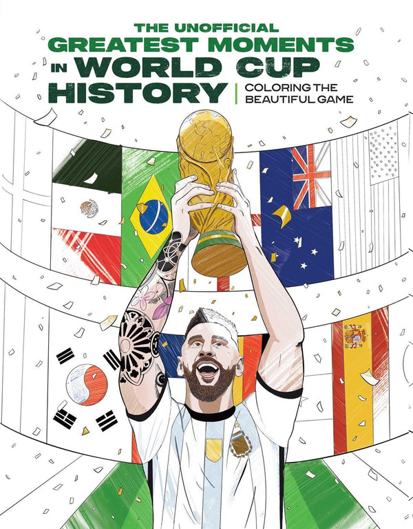 Greatest Moments in World Cup History Coloring Book