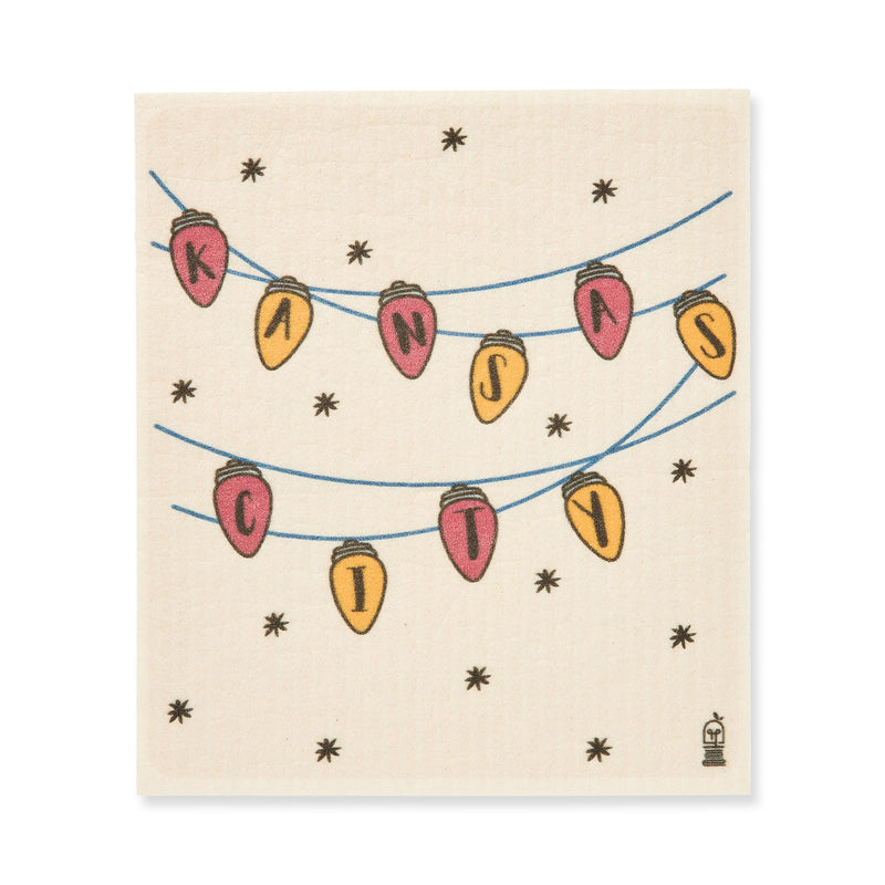 Holiday Swedish Dish Sponge, Absorb Lumen