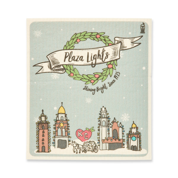 Holiday Swedish Dish Sponge, Absorb Lumen