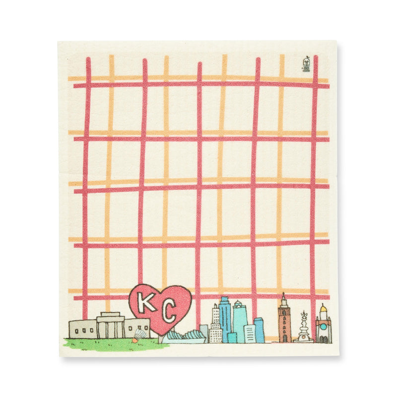 Absorb Lumen KC Themed Swedish Dishcloths