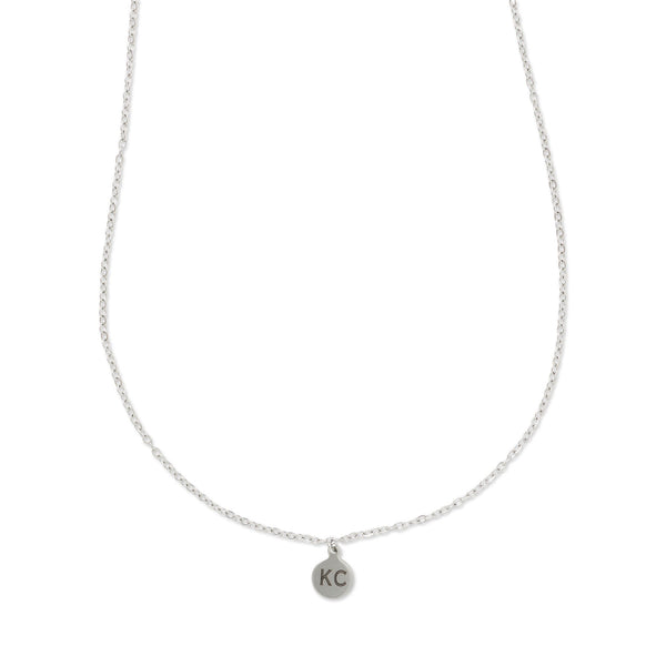 KC Engraved Charm Necklace, Annie Austen