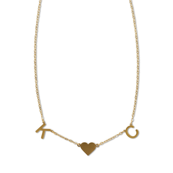 KC with Heart Necklace, Annie Austen