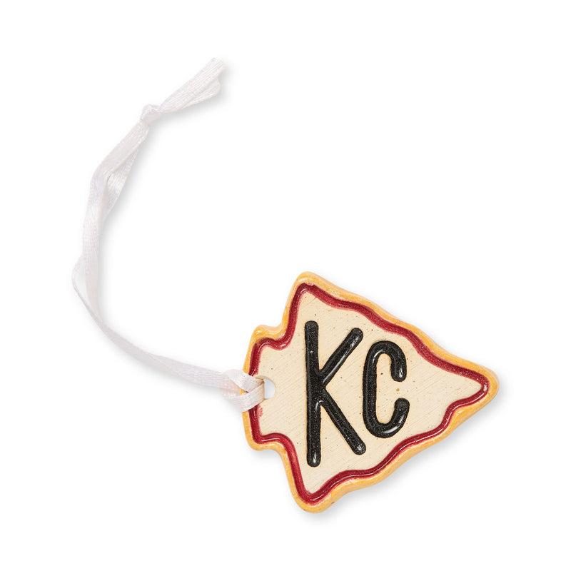 KC Arrowhead Ornament, Archival Design