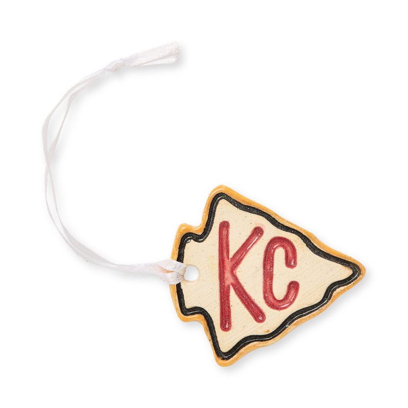 KC Arrowhead Ornament, Archival Design