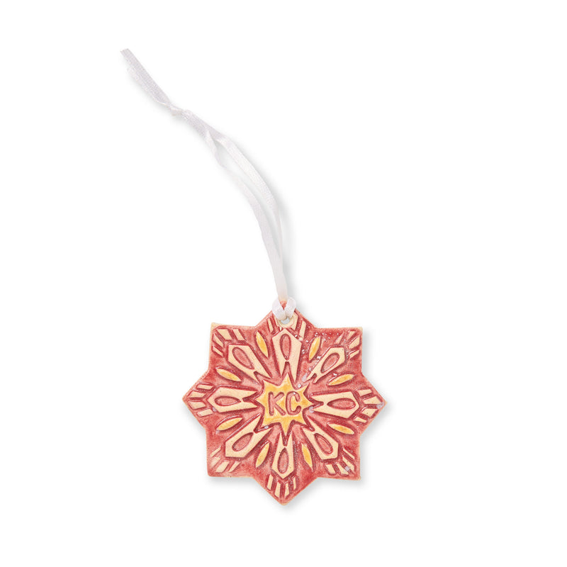 KC Deco Snowflake Ornament, Archival Design