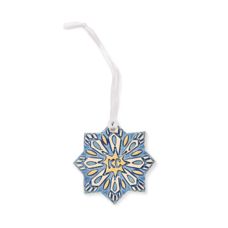 KC Deco Snowflake Ornament, Archival Design