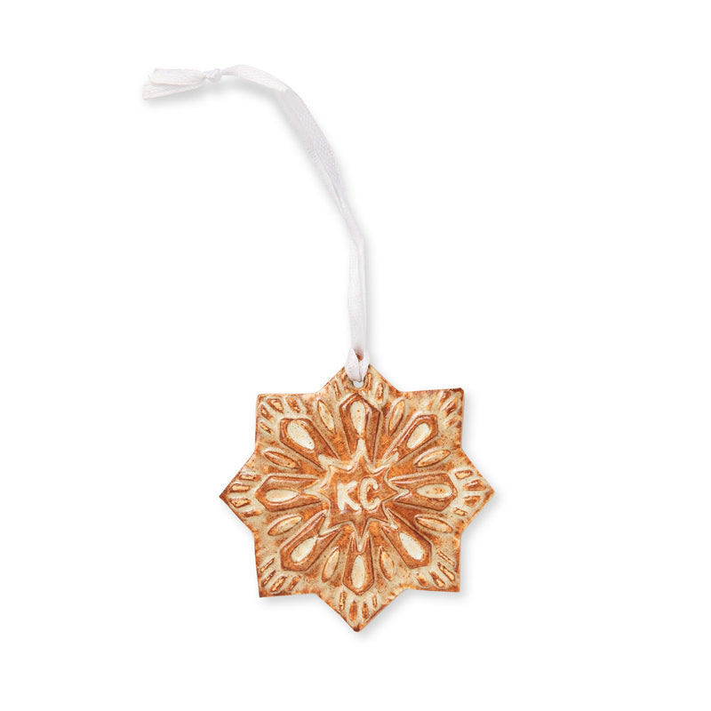 KC Deco Snowflake Ornament, Archival Design