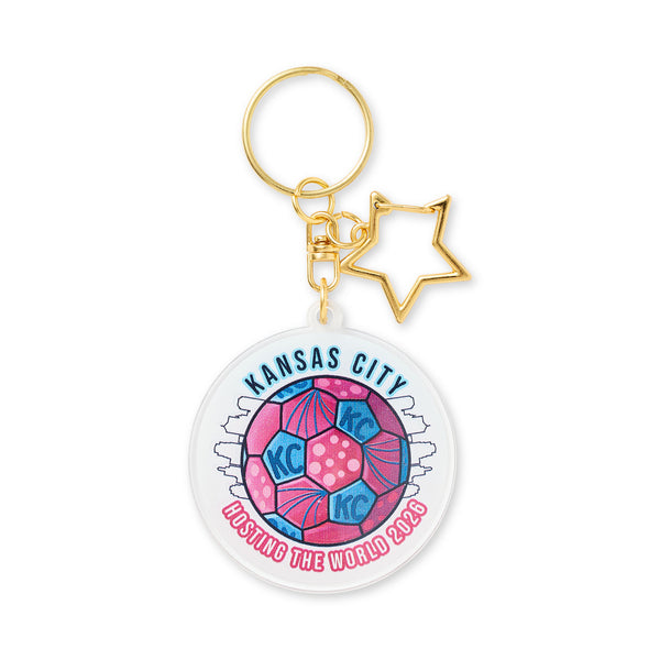 Hosting the World 2026 Soccer Keychain, Artist KC