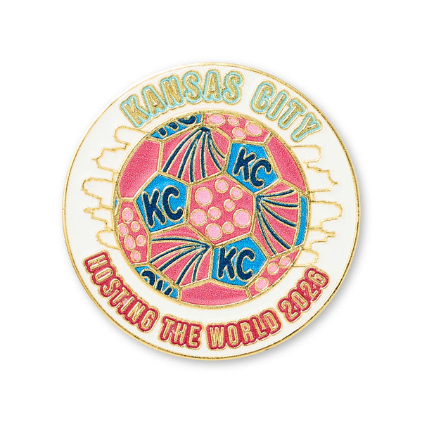Hosting the World 2026 Soccer Pin, Artist KC