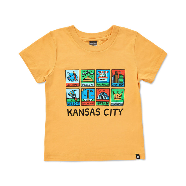 Kid’s Kansas City Neighborhoods Tee, Charlie Hustle