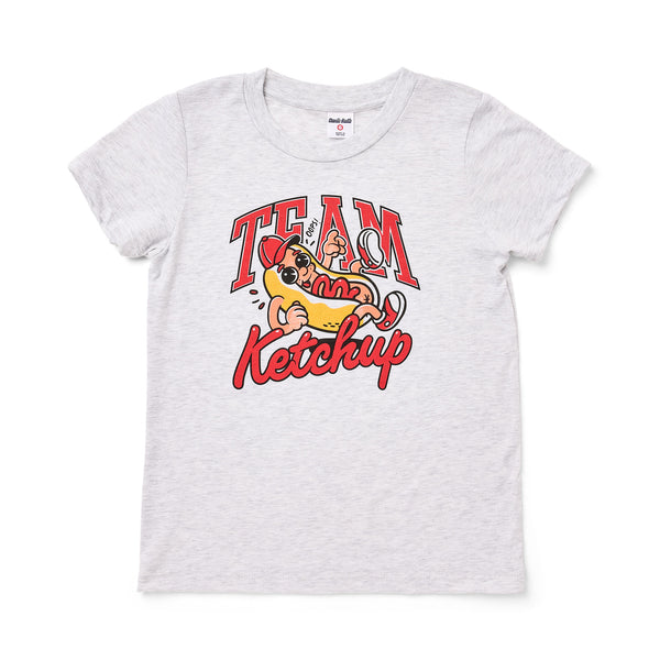 Team Ketchup Hot Dog Tee Youth, Charlie Hustle