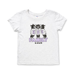 Charlie Hustle K-State Family Kid's Tee