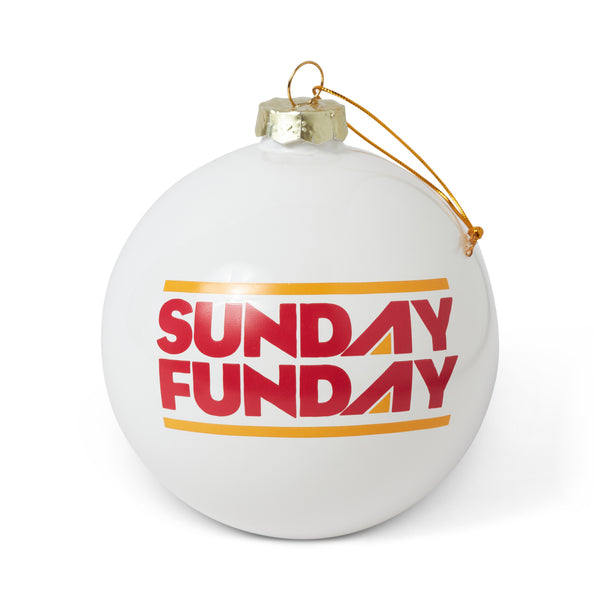 Charlie Hustle Ornament, Sunday Funday