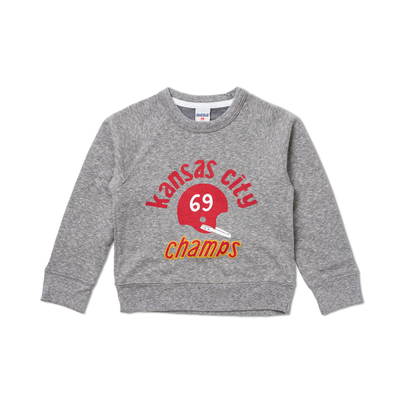 Charlie Hustle Kinder Kansas City 69 Champs Sweatshirt
