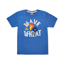 KU Wave the Wheat Tee, Charlie Hustle