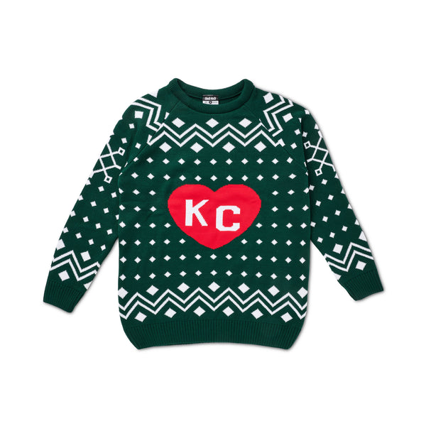 KC Holiday Sweater, Charlie Hustle