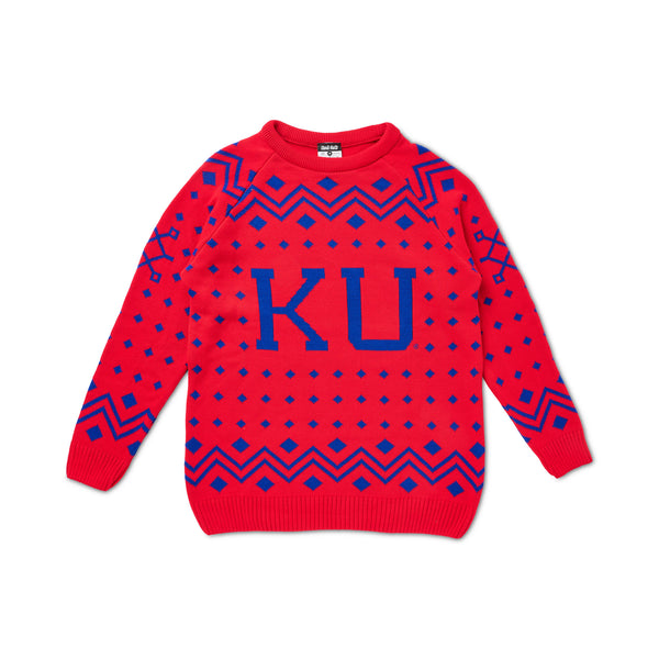 KU Holiday Sweater, Charlie Hustle