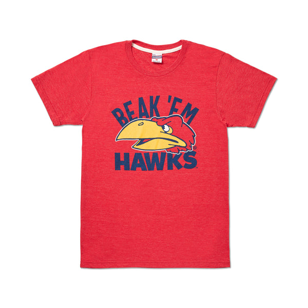 Charlie Hustle Beak 'Em Hawks Tee