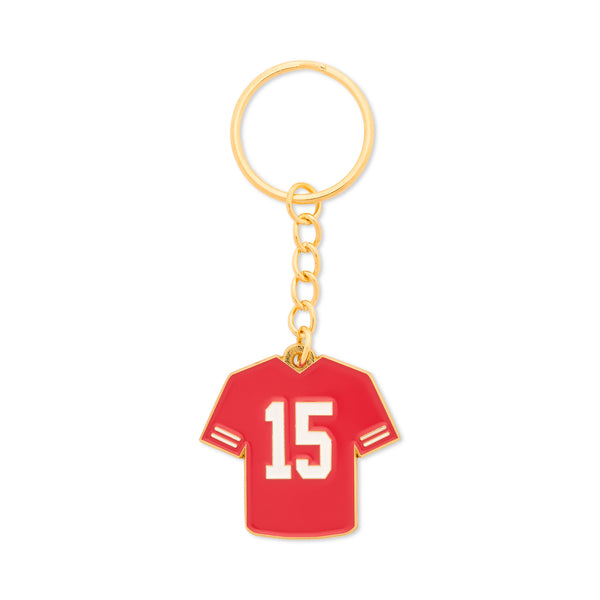 E.B. & Co. Game Day Keychain, #15 Jersey