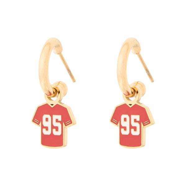 Eb & Co #95 Jersey Earrings