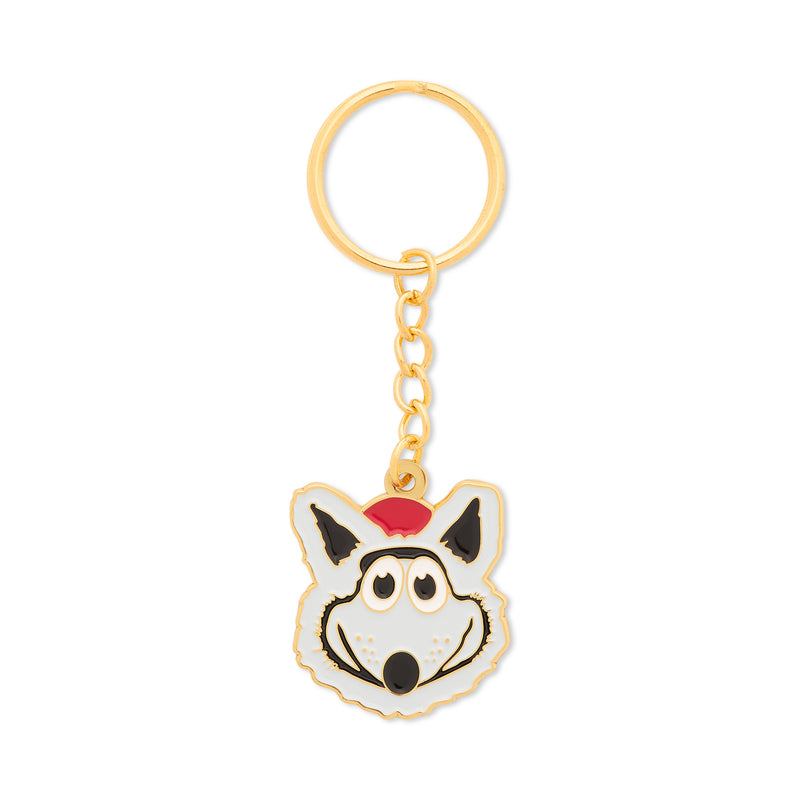 E.B. & Co. Game Day Keychain, KC Wolf