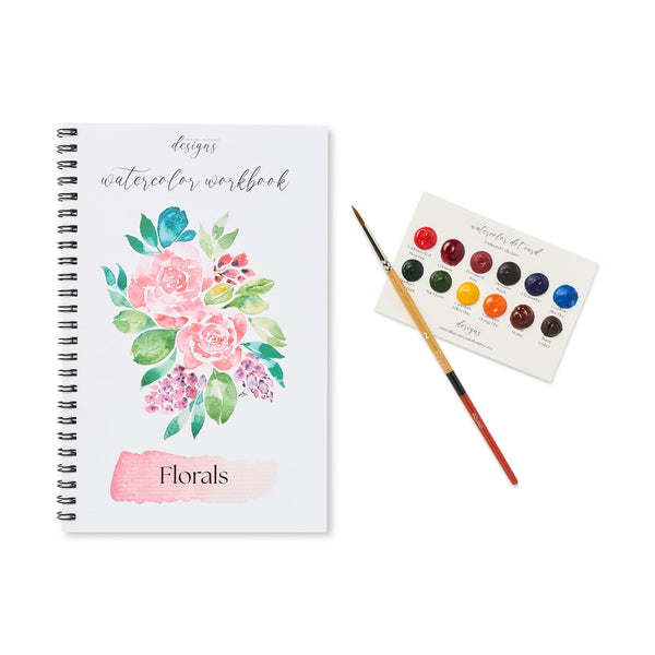 Florals Watercolor Book, Tiffany Ascensio Designs