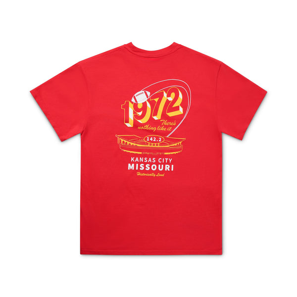 KCMO Football Stadium Back Detail Tee