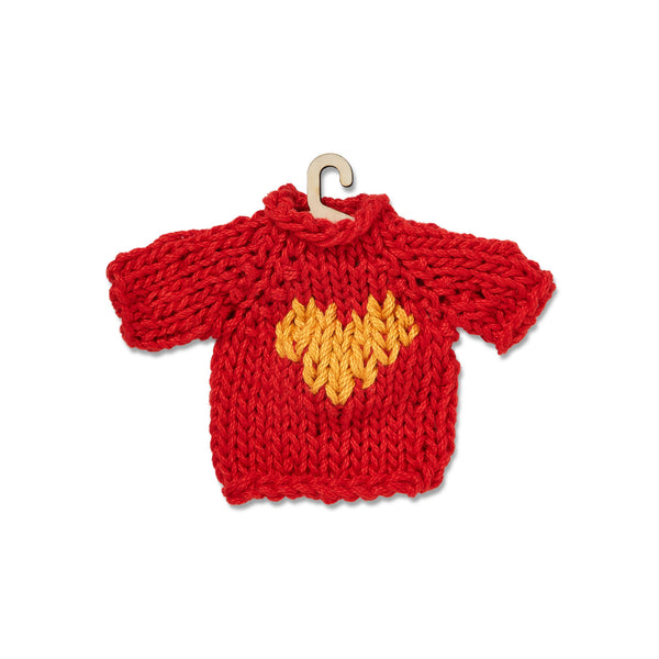 Hand Knit Sweater Ornament, Natalie Bonjour