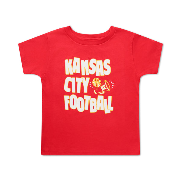 Kansas City Football Kid's Tee, Made In KC Exclusive!